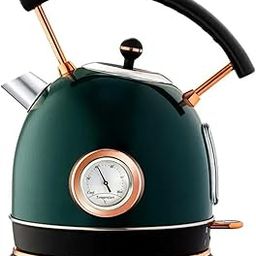 Dratal Electric Water Kettle with Thermometer,2200W Electric Kettle with Water Level Window, 360° Base, Automatic Shut-Off, Ergonomic Handle,1.8 L Capacity, Stainless Steel for Office (DT-07)-picture-14