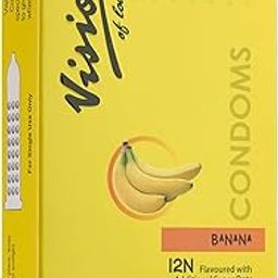 Vision Of Love Super Dotted Real Feel Condoms for Men | Ultra Soft for Extra Pleasure and Satisfaction | Long Lasted, Lubricated | Banana Flavour Condoms - 12 (Pack of 1)-15