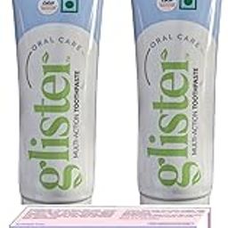 Glister Amway 190 Gm Pack Of 4 Plaque Toothpaste For White And Healty Teeth (190 G)-1
