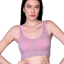 spiaty Women's Spandex Lightly Padded Non-Wired Sports Bra - Seamless, Lightweight, and Comfortable for All-Day Wear, Perfect for Everyday Use, Yoga, Running, and Light Exercise Activities-picture-30