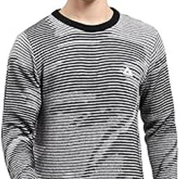 Mens Self Design Round Neck Full Sleeve Pullover (1243206RN)-picture-42