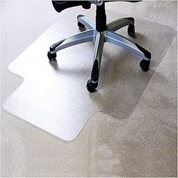 Marvelux Enhanced Polymer Eco-Friendly Office Chair Mat with Lip for Low and Standard Pile Carpeted Floors | 48" x 51" | Transparent Carpet Protector | Multiple Sizes-picture-28