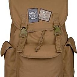 Webster Canvas 21L Laptop Backpack Fits 18" Laptop 1 Main Compartment Drawstring Closure 3 Pkts Organizer Gifts for Men Women Boys Girls Adults Casual/College/School/Travel Bag-image-50