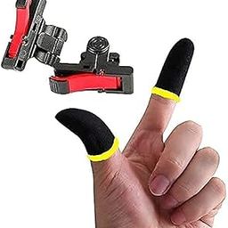 ZOXOWA TS-1 Pubg Mobile Gaming Controller Sensitive Aim and Fire Triggers L1 R1 Button Mobile Gamepad Finger Sleeve for Pubg/Free Fire/Cod Mobile (1 Pair)-13