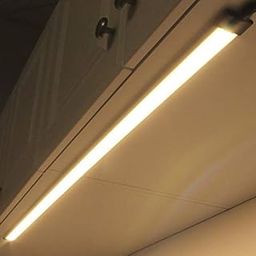 24 Inch 8 Watt Under Cabinet and Counter Lighting, LED Profile Light, Light Color- Warm White(Yellow,Aluminium), Pack of 1-5