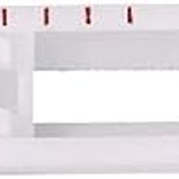 Zenith Button Hole 4 Step Pressure Foot Sewing Machine Presser Foot Fit for Most Low Shank Sewing Machines White Color Plastic White Color-image-4