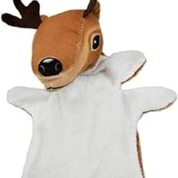 Club Bollywood®Hand Puppets Plush Make Your Own Puppets Finger Puppets Toy for Storytelling Deer|Toys & Hobbies|Toys & Hobbies|1 Hand Puppet-image-2