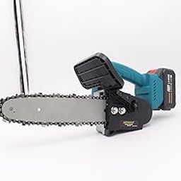 TOMAHAWK® TCS-1250 Cordless Chainsaw (12 inch) Battery Powered with 21 Volt x 4.0 Ah | Upto 380mm Depth Cutting, Dual switch safety start With Turbo Charge In 180 Minutes.-image-12