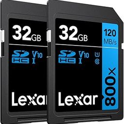 Lexar 32GB High-Performance 800x UHS-I SDHC Memory Card Blue Series - (2-Pack)-image-23