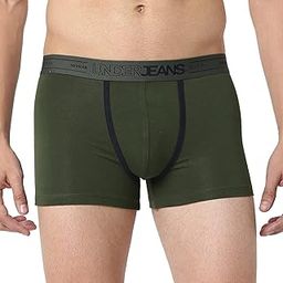 Men's Cotton Regular Fit Solid Trunk-image-17