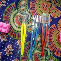 Pack of 3 Plastic Tweezers for Fine Motor Activities-image-38