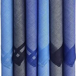 Men's Italia Denim 100% Pure Cotton Handkerchief (Multicolor)-image-31
