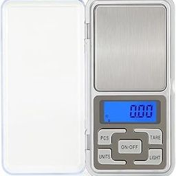 fealtin 1 Pcs Pocket Scale Jewellery Scale | Weight Scale | Digital Weight Machine | weight machine for gold | Electronic weighing machines for Jewellery 0.01G to 500G Small Weight Machine for Shop-15