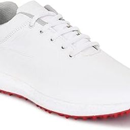 Perfect Style Men's Leather Lace-up Professional Golf Shoes-image-95