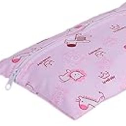 Storage Bag, Multifunctional Skin‑Friendly Practical Cloth Diaper Bag for Travel for Baby(No. 21 Grass Mud Horse)-image-42