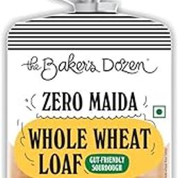 The Baker's Dozen 100% Whole Wheat Bread - No Maida, No Palm Oil, 400g-image-40