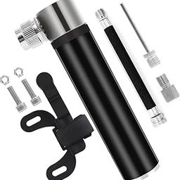 BLURISM Accessories High Pressure Bicycle Pump Portable Cycle Bike Pump for Electric Bike Tires Basketball Mini Pump 120PSI High-pressured Football Mountain Bike air Pump-image-72