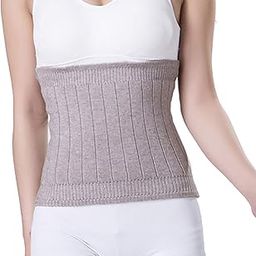 Warm Cashmere Waistband Abdominal Protector Unisex Kidney Stomach Binder Waist Support Protector Belt Camel S-image-29