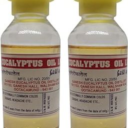 Nilgiris I.P Certified Indian Pharmacopoeia Eucalyptus Oil, 60ml (Pack of 2)-37