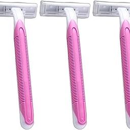 Razor for, Trimmer for Women Private Part, Bikini Razor for Women, 3-Pack Hair Removal Machine, Hair Remover Trimmer for Sensitive Skin, Travel-Friendly, Shower Use-image-29