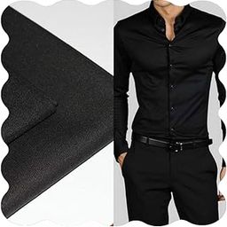 Makers Men's Combo of Unstitched Cotton Shirt and Trouser Fabric Set For Formal Wear - 01-image-11