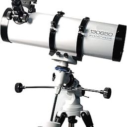 KANAbee 130/650 EQ Astronomical Land & Sky Reflector Telescope with German Pro Equatorial Mount, Dual Slow Motion Knob, Professionals Saturn Rings, Planets & Deep Sky Objects (Color May Vary)-image-29