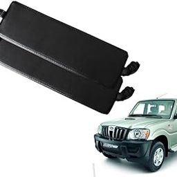 Kozdiko Black Color Seat Gap Filler Set of 2 Pcs ForMahindra Scorpio Old-1
