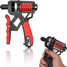 VIHAX Counter 5KG To 165KG Weight Adjustable Professional Counter Hand Gripper for Men & Women Counter Hand Grip Finger Exerciser Power Gripper-10