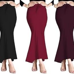 Women's Perfect Curvy Look Saree Petticoat | Seamless, Comfortable & Slimming Petticoat | Body Shaper for Sarees & Lehengas_PT_6637-image-77