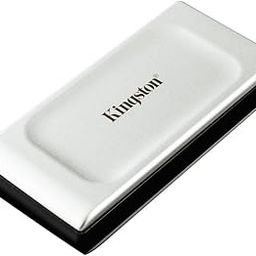 Kingston Xs2000 500G High Performance, Read/Write Speeds Up to 2,000Mb/S, Pocket-Sized External Portable Ssd Sxs2000/500G, Silver, Usb3.2_Gen_2_X_2-29