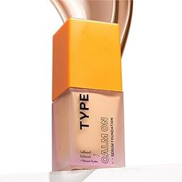 TYPE BEAUTY INC. Calm On Long Lasting Foundation with 12-Hr Wear | Soothing Oat & Amino Acids | Blendable Foundation For Makeup | Light Coverage for a Flawless Look | For Women - Biscotti (118) | 20ml-image-30