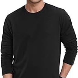 TESON by Bodycare Men’s Premium 100% Cotton Regular Fit Solid Round Neck Full Sleeve Tshirt-picture-11