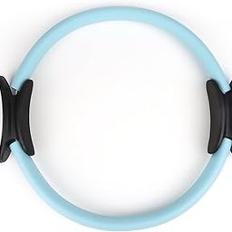 Phoenix Fitness Pilates Ring - Double Handle Exercise Circle Fitness Magic Circle Resistance Ring Dual Grip for Yoga Core Training - 15 Inch - Blue-picture-11