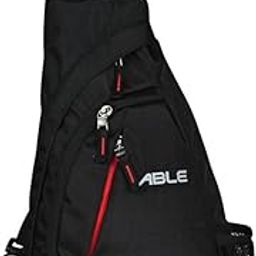Able Alpha Chest Bag for Men and Women Crossbody Bag, Shoulder Bag with Adjustable Strap, for Travel, Outdoor Activities,Cycling (Black)-image-39