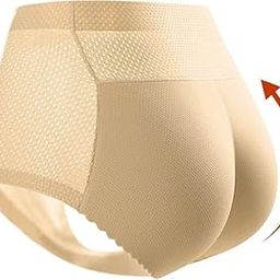 Women's Seamless Long Padded Panty Hip Pads Enhancer Shapewear Shorts Briefs Tummy Control Panties Shaper Fake Pad - S Till 2XL-image-89