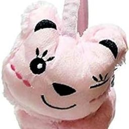 Ear Muff Winter Outdoor| Indoor Wear Cute Ear Muffs Adjustable Warmer for Kids and Adults Winter Earmuffs Accessories (Pink and Blue)-image-54