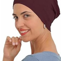 Unisex Sleep Cap, Bamboo and Cotton, Created for Chemo, Alopecia, Hair Loss, Essential Chemo Headwear Hijab Scarf-image-48