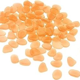 bnf® Glow in The Dark Garden Pebbles Stones for Path Yard Decor Orange Yellow | Yard, Garden & Outdoor Living | Garden D©cor | Decorative Stepping Stones-image-66
