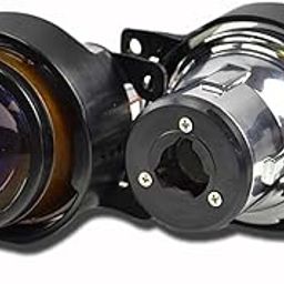 CARIN AUTOMART AF-04 Universal LED Fog Lamp Lens (FLP2090) | Projector Lens with Dual Color Output + Laser Fog Lamp Projector 3 Inch High/Low beam With Integrated HID-image-33
