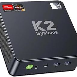K2 R5 - Ryzen 5 6600H - 32GB DDR5 RAM (Expandable up to 64GB) - 1TB PCIe SSD Storage (Expandable up to 4TB) - Radeon Graphics - Supports Triple-Screen displays-16