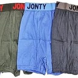 Men's & Boys Brief Cotton Regular Solid Trunks Multi Underwear Boxer (Pack of 4)-picture-40