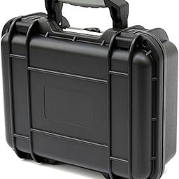 Plastic Ew2510 Protective Hard Case Briefcases With Cubed Foam For Camera (Black)-image-21