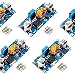 Ds Robotics® XL4015 5A DC-DC Step Down Power Supply Buck Module 4V-38V to 1.25V-36V with Heatsink (5 Piece)-19