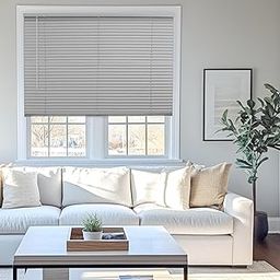 CHICOLOGY Blinds for Windows , Mini Blinds , Window Blinds , Door Blinds , Blinds & Shades , Camper Blinds , Mini Blinds for Windows , Horizontal Window Blinds , Gloss Gray, 30"W X 64"H-image-30
