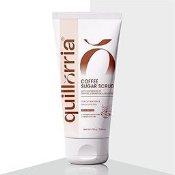 Quillorria Coffee Sugar Scrub | Exfoliating Face & Body Scrub | Natural Exfoliating Face & Body Sugar Scrub with Almond Oil | Skin Brightening | Tan Removal-picture-18