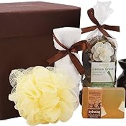 BodyHerbals Honey & Almond Soap Spa Gift Set for Women and Men| Bath and Body Care Kit with Spa Accessories | Gift Box Hamper For Couple| 7 Pcs| Luxury Gift for Birthdays, Anniversaries, Wedding and Special Celebrations| 100 % Vegan-image-74