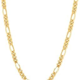 925 Sterling Silver Gold Plated Men's Chain | Gift for Men and Boys | With Certificate of Authenticity and 925 Hallmark-image-12