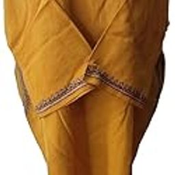 KASHUR POOSHAK Woolen Sozni Embroidery Pheran for Women Yellow-picture-43