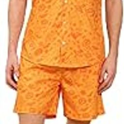 Mens Printed Casual Shirts and Shorts Set Button Down Co-ord Set-image-16