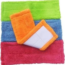 Maharsh Home Cleaning Flate Mop's Coral Fur/Microfiber Chenille Replacement Mop Pads-image-77